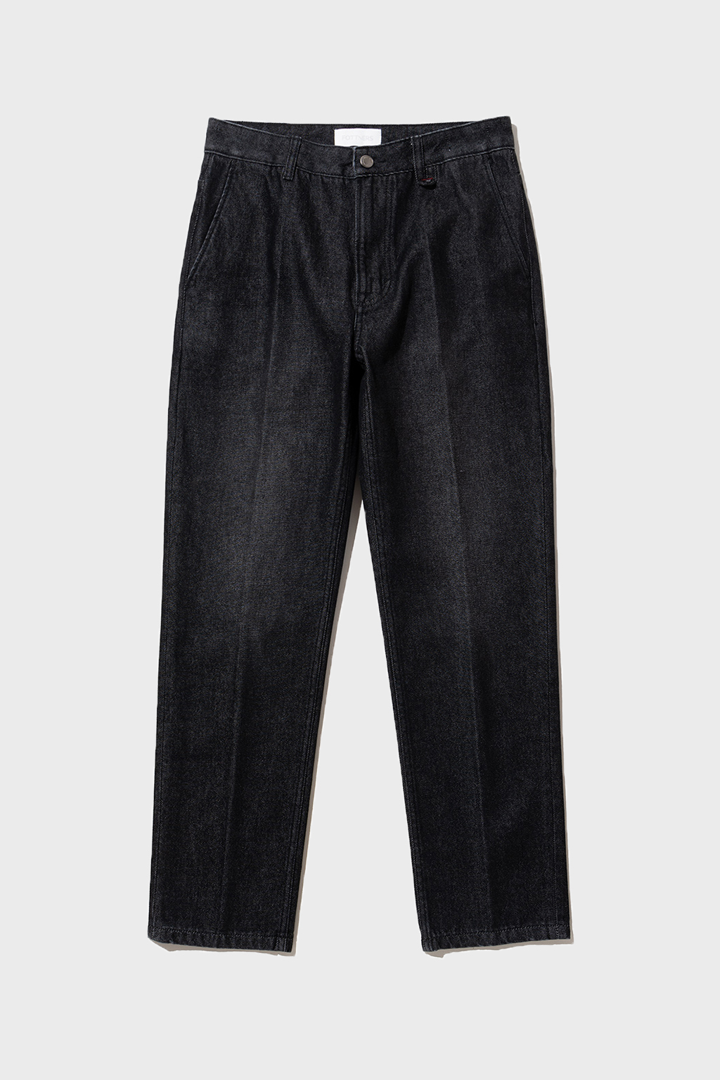 Tailored Tapered Black Jeans